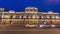 Beloselsky-Belozersky Palace night timelapse, St. Petersburg, Russia