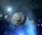 Belt asteroids in space