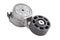 Belt Tension Pulley of car engine in white background for auto part