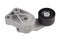 Belt Tension Pulley of car engine in white background for auto part