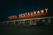 Beltway Motel neon sign at night, Halethorpe, Maryland