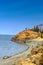 Beluga Point look out Seward highway Anchorage Alaska with a couple in the distance