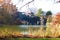 Belvedere Castle at Central Park in Fall, NYC