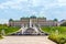 Belvedere Fountain, full view of the Palace, Vienna