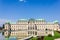 Belvedere Palace full view, Vienna, no people