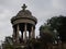 Belvedere of Sybil or Temple of Vesta at The Buttes-Chaumont Park in Paris