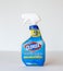 BEMIDJI, MN - 17 NOV 2020: Spray bottle Clorox Disinfecting Bleach Cleaner