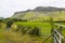 Ben Bulben mountain in County Sligo seen from the West