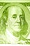 Ben Franklin on the $100 bill