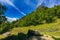 Ben A`an hill and Loch Katrine in the Trossachs, Scotland