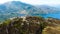 Ben A`an hill and the Loch Katrine in the Trossachs, Scotland