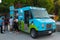 Ben Jerry`s Catering Truck in Cambridge, MA, USA