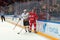 Ben Maxwell 49 and Petunin Alexander 20 on the hockey game Spartak vs Severstal Cherepovets