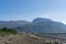 Ben Nevis seen from the shore of Loch Linnhe in Corpach