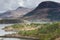 Ben Shieldaig towers over Shieldaig village and Loch