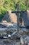 Bena village - traditional Indonesian village in Flores island with megalithic stone formations, grave yard and traditional houses