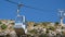 BENALMADENA, ANDALUCIA/SPAIN - JULY 7 : Cable Car to Mount Calamorro near Benalmadena Spain on July 7, 2017