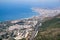 BENALMADENA, ANDALUCIA/SPAIN - JULY 7 : View from Mount Calamorro near Benalmadena Spain on July 7, 2017