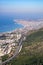 BENALMADENA, ANDALUCIA/SPAIN - JULY 7 : View from Mount Calamorro near Benalmadena Spain on July 7, 2017