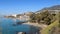 Benalmadena beach- panoramic view-Andalusia-Spain-Europe