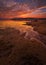 Benbrook Lake Winter Sunset