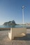 Bench on Calpe beach