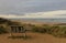 A bench at the dunes with a beautiful view at the beaches and the sea