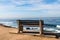 Bench Facing Ocean at Windansea Beach