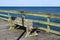 Bench on Ocean View Fishing Pier