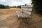 A bench in Pishiobury Park, Sawbridgeworth, Hertfordshire
