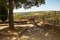 Bench in Rocchette di Fazio, Tuscany