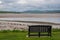 A bench with a view, seen in Canal Foot, Cumbria, England