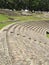 Benches in ancient Roman theatre