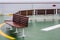 Benches on Helicopter Pad of a Cruise Ship