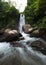 Bend the Flow of Lamuran Tanggamus Waterfall