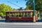 Bendigo Tramways tram travelling along Pall Mall in Bendigo