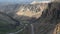 The bends in the road, river and rocks