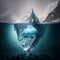 Beneath the iceberg