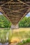 Beneath Potters Covered Bridge