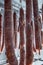 Beneficial mold growth on the salami i