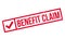 Benefit Claim rubber stamp