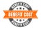 benefit cost stamp