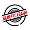 Benefit Fraud rubber stamp
