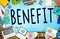 Benefit Income Incentive Profit Bonus Concept