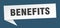 benefits speech bubble.