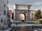 Benevento - Trajan Arch with snow