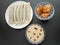 bengali pitha isolated image on white background.