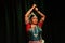 Bengaluru, INDIA â€“ October 27,2019: Gorgeous odissi artist performs in Bengaluru