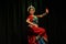 Bengaluru, INDIA â€“ October 27,2019: Gorgeous odissi artist performs in Bengaluru