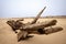 Benguela Eagle shipwreck, , which ran aground in 1973, on the C34-road between Henties Bay and Torra Bay in the Skeleton Coast are